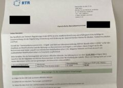 Warning of fraud in Austria: False letter under the name of  Regulatory Authority for Broadcasting and Telecommunication  in circulation
