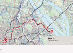 New tram line “12” rolls through Vienna for the first time