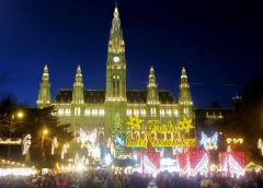 Vienna Christmas Market on Rathausplatz ranks among the best Christmas markets in the world