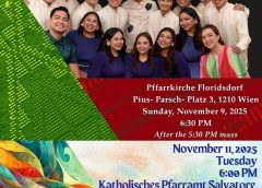 Song Weavers Philippines Bring Their Award-Winning Voices to Vienna in a Charity Concert Series