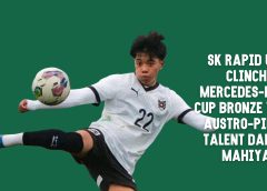 SK Rapid U19 Clinch Mercedes-Benz Cup Bronze with Austro-Pinoy Talent Daniel Mahiya