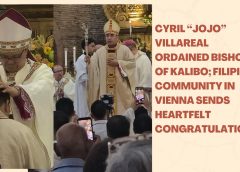 Cyril “Jojo” Villareal Ordained Bishop of Kalibo; Filipino Community in Vienna Sends Heartfelt Congratulations