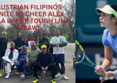 Austrian Filipinos Unite to Cheer Alex Eala in Her Tough Linz Draw!