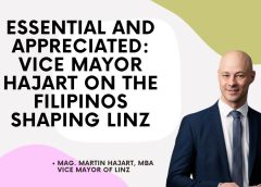 Essential and Appreciated: Vice Mayor Hajart on the Filipinos Shaping Linz