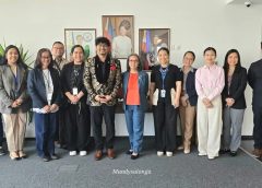 RENOWNED FILIPINO BARITONE ZIP MERCADO DE GUZMAN PAYS COURTESY CALL ON PHILIPPINE AMBASSADOR TO AUSTRIA
