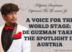 A Voice for the World Stage: Filipino Baritone Cipriano De Guzman Jr. Takes the Spotlight in Austria