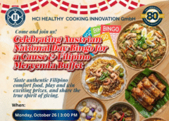Celebrating Austria’s National Day with Filipino Food, Bingo and a Cause in Vienna